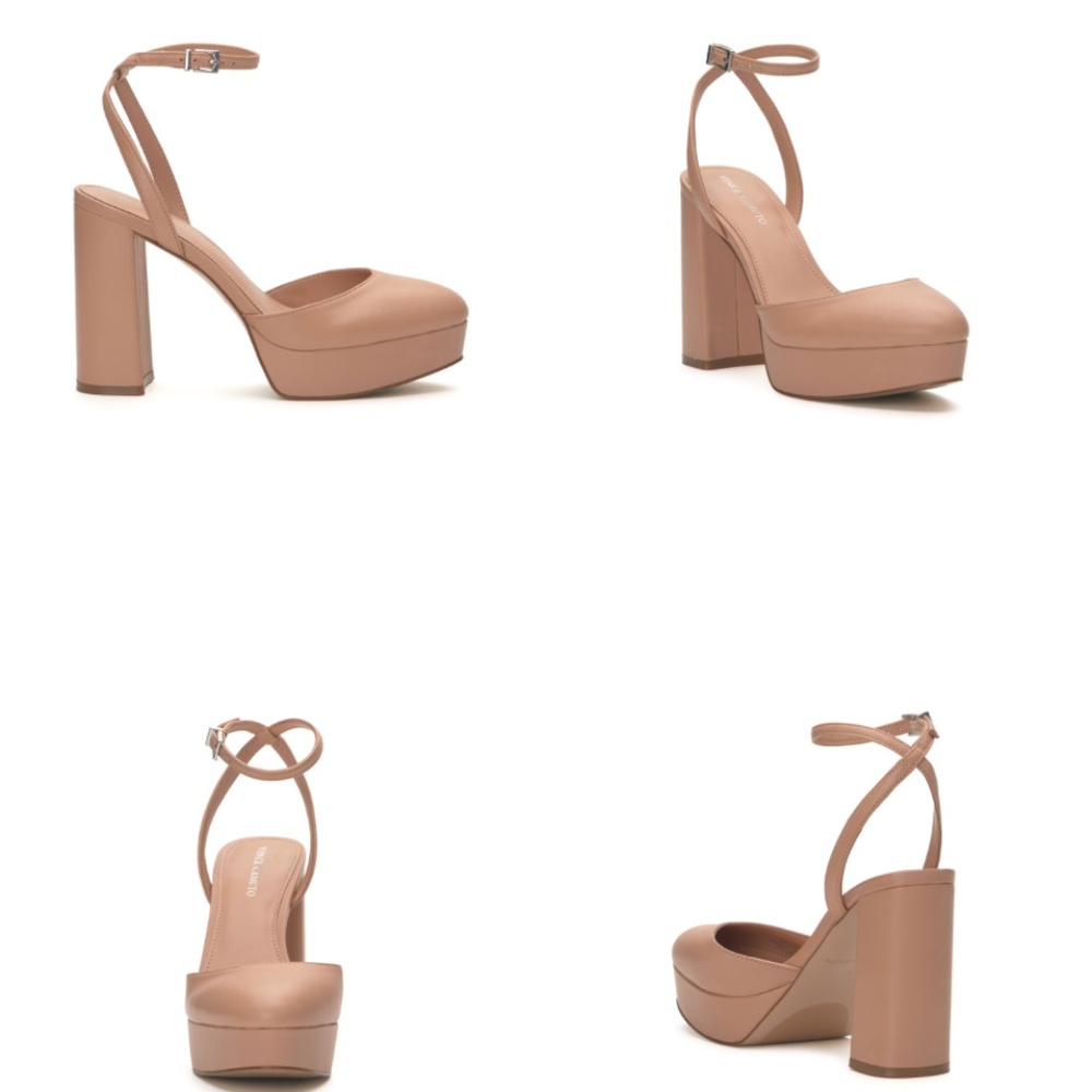 vince camuto | patrissya platform pump - NWOB